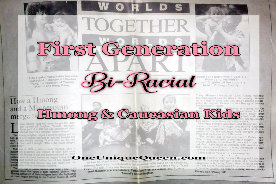 First Generation Bi-Racial Hmong & Caucasian Kids