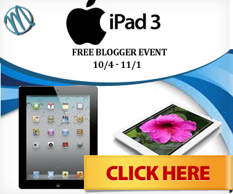 Free Bloggers Event – iPad3 Holiday Event Sign-Up
