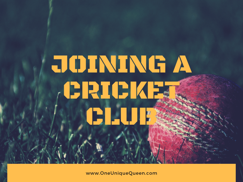 Joining A Cricket Club