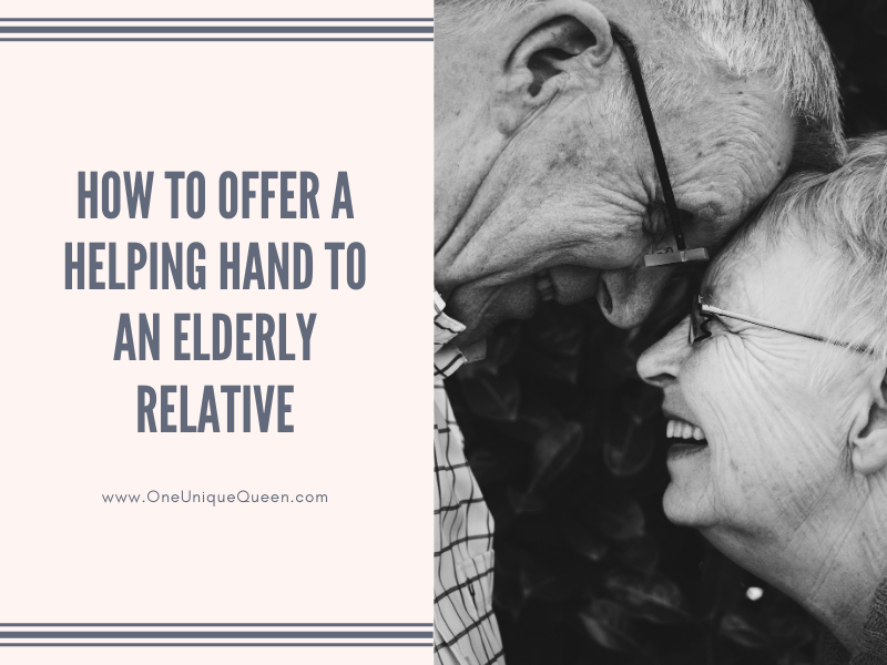 How To Offer A Helping Hand To An Elderly Relative