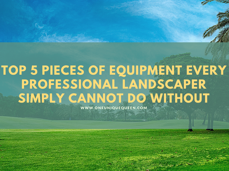 Top 5 Pieces of Equipment Every Professional Landscaper Simply Cannot Do Without