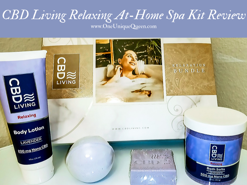 CBD Living Relaxing At-Home Spa Kit Review