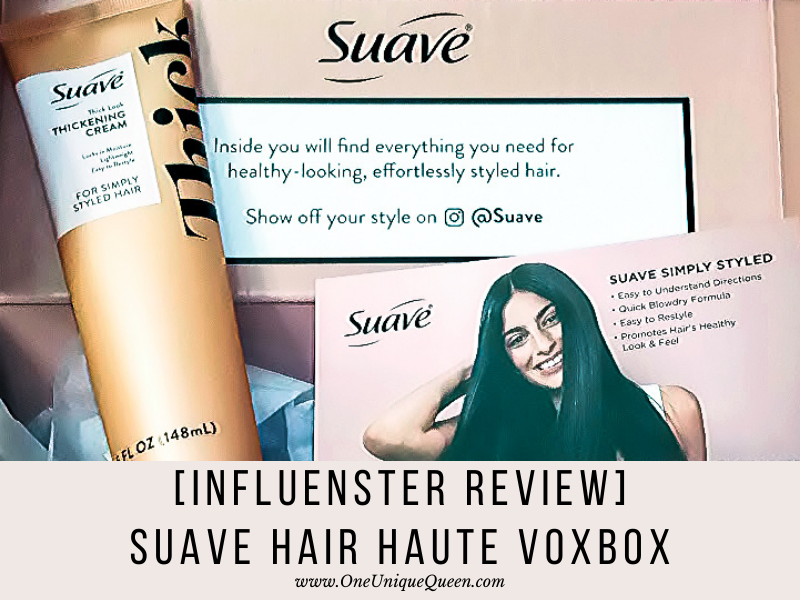 [Influenster Review] – Suave Hair Haute VoxBox