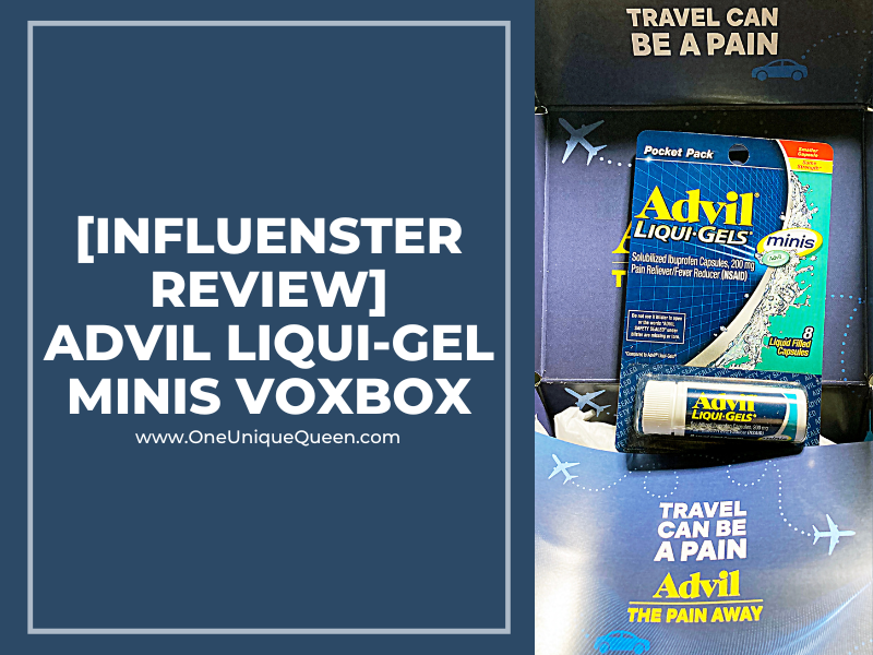 [Influenster Review] – Advil Liqui-Gel Minis VoxBox