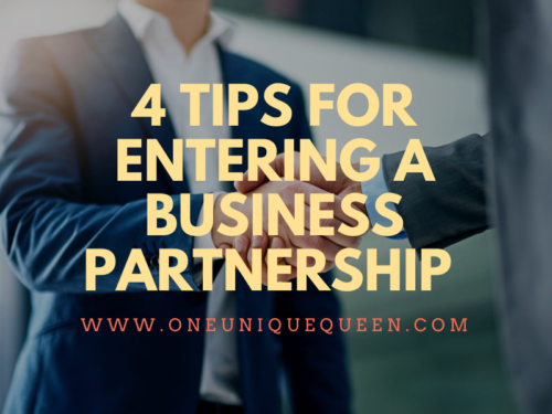 4 Tips For Entering A Business Partnership